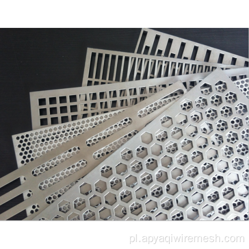 Aluminiowa perforowana ocynkowana stalowa siatka metalowa